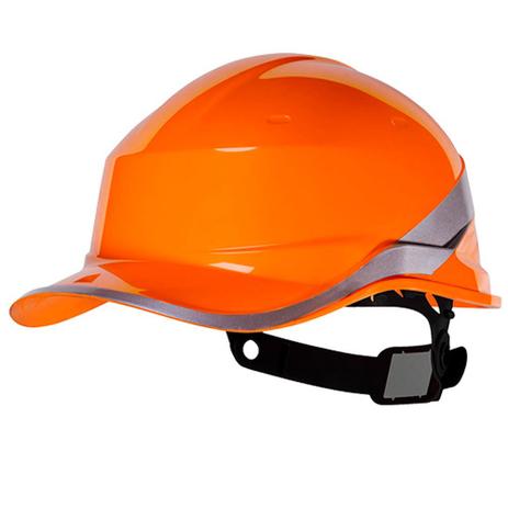 Capacete com aba frontal laranja fluorescente - Baseball Diamond V (Laranja) - Delta Plus Menor preço em Capacete com aba frontal laranja fluorescente - Baseball Diamond V (Laranja) - Delta Plus