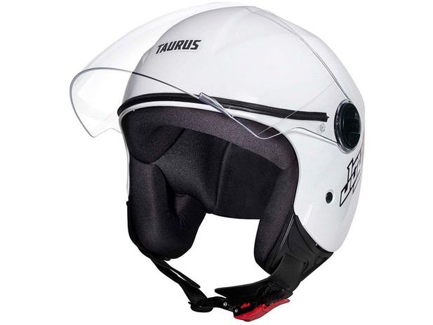 Capacete de Moto Aberto Taurus - JOY23 Branco Tamanho 56 Menor preço em Capacete de Moto Aberto Taurus - JOY23 Branco Tamanho 56
