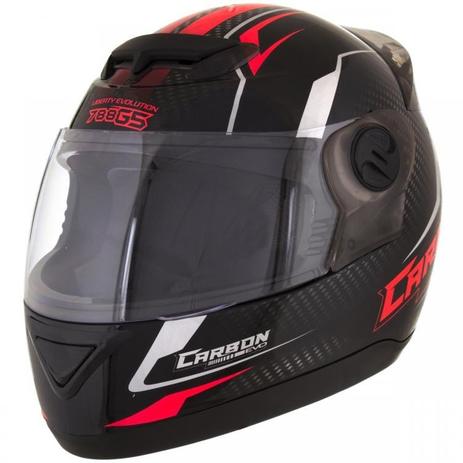 Capacete Evolution 788 G5 Carbon EVO PRETO/VERMELHO - Tork Menor preço em Capacete Evolution 788 G5 Carbon EVO PRETO/VERMELHO - Tork