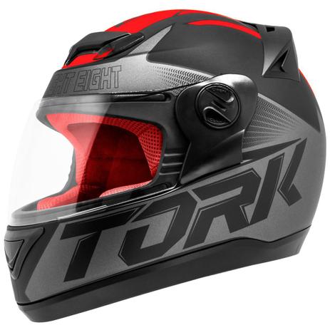 Capacete Fechado Pro Tork Evolution G7 Preto E Vermelho Fosco - Capacetes  de Moto - Magazine Luiza