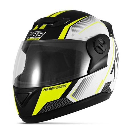 Capacete g6 pro series branco/amarelo 56 - Pro tork Menor preço em Capacete g6 pro series branco/amarelo 56 - Pro tork