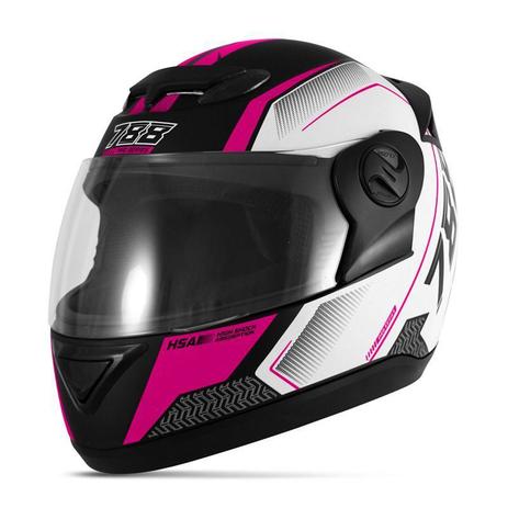 Capacete g6 pro series branco/rosa 58 - Pro tork Menor preço em Capacete g6 pro series branco/rosa 58 - Pro tork