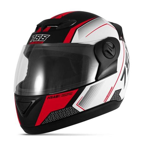 Capacete g6 pro series branco/vermelho 60 - Pro Tork Menor preço em Capacete g6 pro series branco/vermelho 60 - Pro Tork