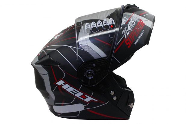 Capacete Helt Escamoteável New Hippo Trace Pto Fosco Tam 62 - Capacetes de  Moto - Magazine Luiza