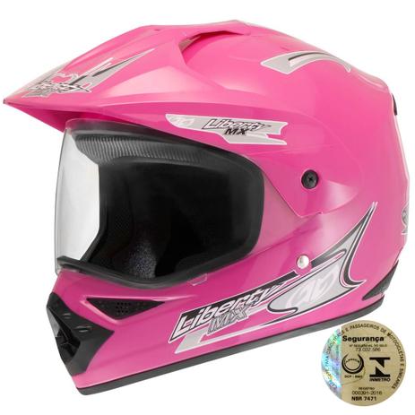 Capacete Integral Para Motocross Liberty Mx Vision Pro Tork Menor preço em Capacete Integral Para Motocross Liberty Mx Vision Pro Tork