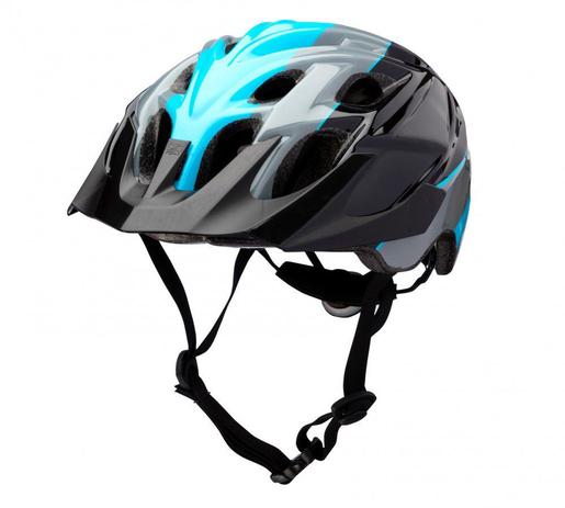 Capacete Juvenil Bike Kali Chakra Sublime - Preto/Azul - (52-57 CM) Menor preço em Capacete Juvenil Bike Kali Chakra Sublime - Preto/Azul - (52-57 CM)