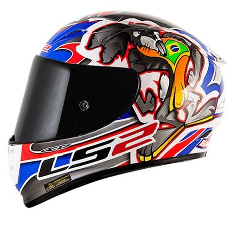 Capacete LS2 FF323 Arrow R Réplica Alex Barros AZUL Menor preço em Capacete LS2 FF323 Arrow R Réplica Alex Barros AZUL