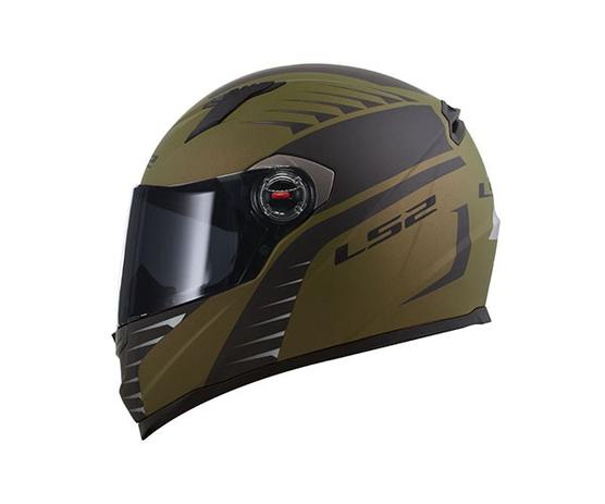 Capacete ls2 ff358 air fighter verde militar fosco/preto Menor preço em Capacete ls2 ff358 air fighter verde militar fosco/preto