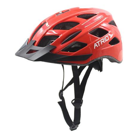 Capacete M Vermelho Led 2 Para Ciclismo BI107 Átrio Menor preço em Capacete M Vermelho Led 2 Para Ciclismo BI107 Átrio