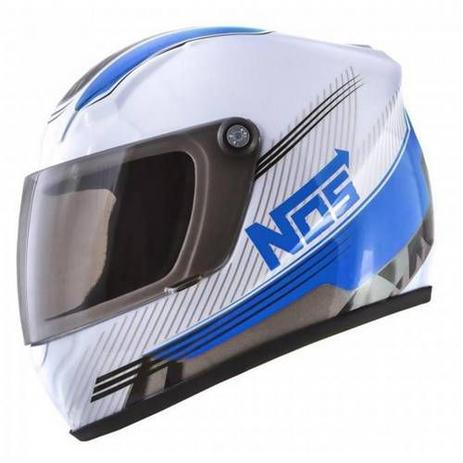 Capacete Mini Pro Tork Nos Speed Line ( Enfeite E Decoração ) Branco-Azul Único é boa?