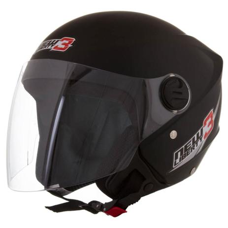 Capacete Moto Aberto Pro Tork New Liberty 3 Unissex Menor preço em Capacete Moto Aberto Pro Tork New Liberty 3 Unissex