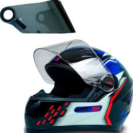 CAPACETE INTEGRAL PREMIER TROFÉU NX PRATA CROMADO