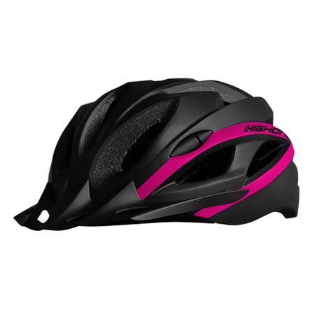 Capacete Mtb 56-58 HighOne Preto Rosa - Ciclismo - Magazine Luiza