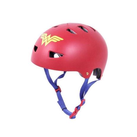 Capacete Mulher Maravilha Tamanho G Bel Fix Vermelho Menor preço em Capacete Mulher Maravilha Tamanho G Bel Fix Vermelho