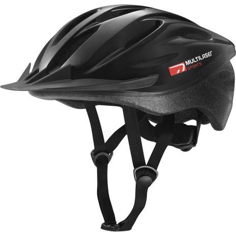 Capacete Multilaser para Ciclismo Atrio Grande Adulto - Preto Menor preço em Capacete Multilaser para Ciclismo Atrio Grande Adulto - Preto