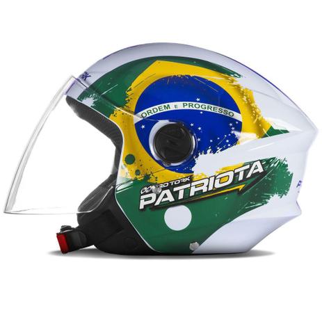 Capacete New Liberty Three Patriota - Pro tork - Capacetes de Moto -  Magazine Luiza