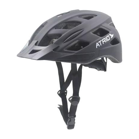 Capacete para bike com led 2 preto fosco tamanho g bi106 - Atrio Menor preço em Capacete para bike com led 2 preto fosco tamanho g bi106 - Atrio