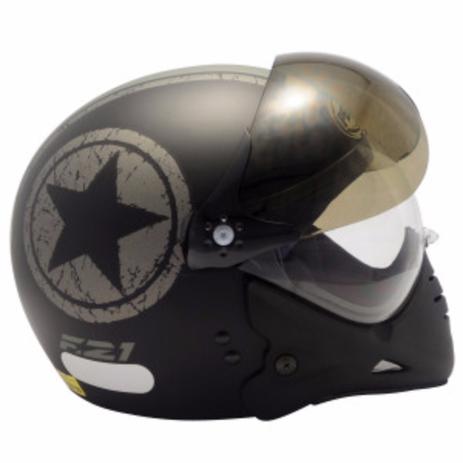 Capacete Peels F21 Us Navy Preto Tamanho:60 Menor preço em Capacete Peels F21 Us Navy Preto Tamanho:60