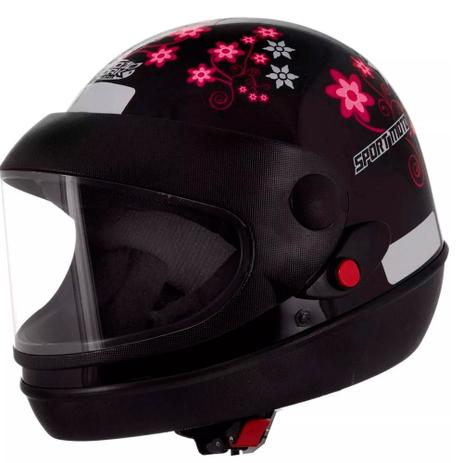 Capacete pro tork sport moto for girls preto tam 56 Menor preço em Capacete pro tork sport moto for girls preto tam 56