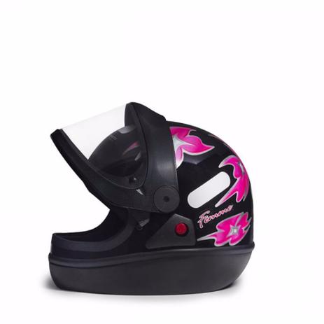 Capacete San Marino Feminino Preto e Rosa Tamanho 58 - Taurus é boa?