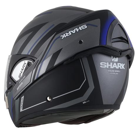 Capacete SHARK Evoline S3 Hyrium Matt Cinza Preto Menor preço em Capacete SHARK Evoline S3 Hyrium Matt Cinza Preto