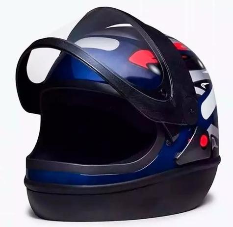Capacete Taurus San Marino Azul Tamanho 58 Original Menor preço em Capacete Taurus San Marino Azul Tamanho 58 Original
