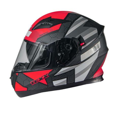 Capacete Texx G2 Trento Vermelho Menor preço em Capacete Texx G2 Trento Vermelho