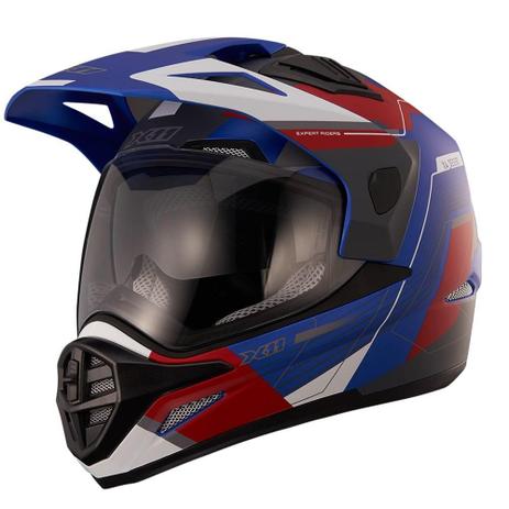 Capacete X11 Crossover Desert Óculos Moto Off Road Big Trail Menor preço em Capacete X11 Crossover Desert Óculos Moto Off Road Big Trail