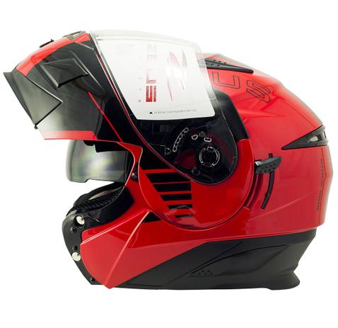 Capacete zeus 3020 solid red/black ab12 Menor preço em Capacete zeus 3020 solid red/black ab12