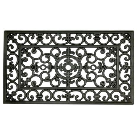Capacho Grande Tapete De Borracha Antiderrapante R. Locket - Precinho justo hu Menor preço em Capacho Grande Tapete De Borracha Antiderrapante R. Locket - Precinho justo hu