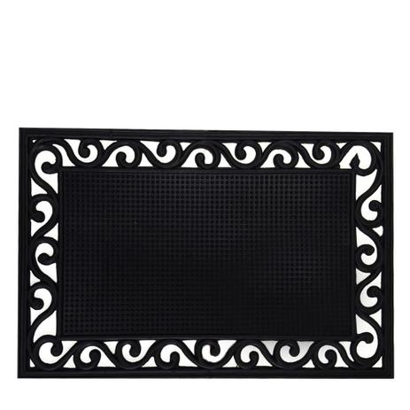 Capacho Moldura Emborrachado Preto 40X60CM - 32538 - Mimo style é ruim? Capacho Moldura Emborrachado Preto 40X60CM - 32538 - Mimo style é boa?