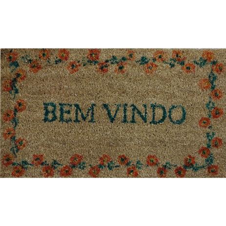 Capacho retangular maravilha naturale 0,33 x 0,60 des. 006 / niazitex Menor preço em Capacho retangular maravilha naturale 0,33 x 0,60 des. 006 / niazitex
