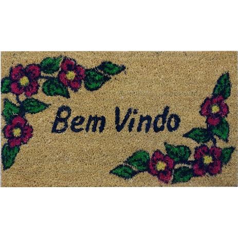 Capacho retangular maravilha naturale 0,40 x 0,60 des. 011 / niazitex Menor preço em Capacho retangular maravilha naturale 0,40 x 0,60 des. 011 / niazitex
