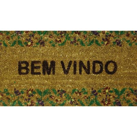 Capacho retangular maravilha naturale 0,45 x 0,75 des. 008/único / niazitex Menor preço em Capacho retangular maravilha naturale 0,45 x 0,75 des. 008/único / niazitex