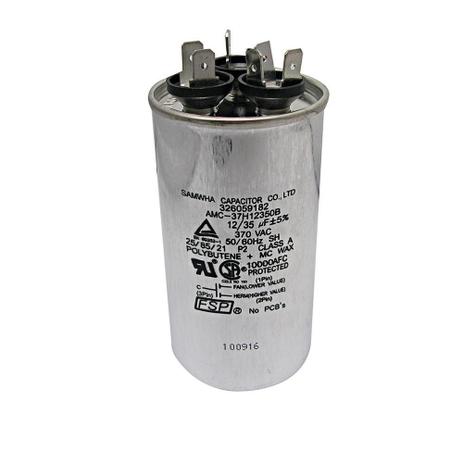 Capacitor duplo 35+12 mfd 380vac - Brastemp/consul Menor preço em Capacitor duplo 35+12 mfd 380vac - Brastemp/consul