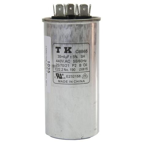 Capacitor duplo 35+4 mfd 440vac - Diversos 08 Menor preço em Capacitor duplo 35+4 mfd 440vac - Diversos 08