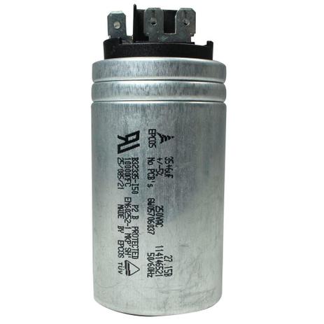 Capacitor duplo 35+6 mfd 250vac - Springer Menor preço em Capacitor duplo 35+6 mfd 250vac - Springer