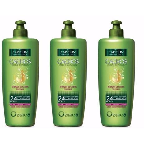 Menor preço em Capicilin Ativador De Cachos 250ml (Kit C/03)