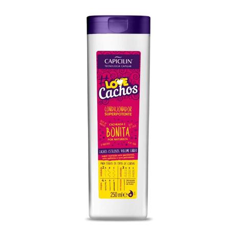 Capicilin cachos love condicionador 250ml super potente é ruim? Capicilin cachos love condicionador 250ml super potente é boa?
