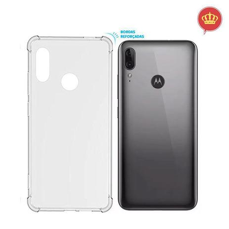 Capinha Bordas Reforçadas Anti Shock Moto E6 Plus 2019 6,1 Polegadas -  Coronitas Acessorios - Película para Celular - Magazine Luiza