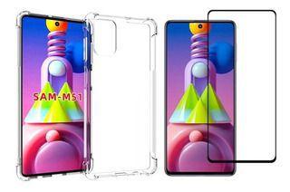 Capinha Capa Anti Impactos Samsung Galaxy M51 + Película Vidro 3D - HREBOS é boa?