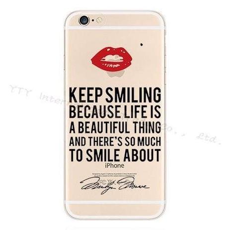 Capinha Capa Case Apple Iphone 5 5s Silicone Boca Keep Smili Menor preço em Capinha Capa Case Apple Iphone 5 5s Silicone Boca Keep Smili