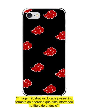 Capinha Capa para celular Motorola Moto G6 PLUS - Naruto Nuvens de Akatsuki  NRT24 - Fanatic Store - Acessórios para Celular - Magazine Luiza