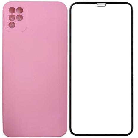Capinha Capa Silicone Premium Película Veludo K42 K52 ROSE - NC Newcase -  Capinha de Celular - Magazine Luiza