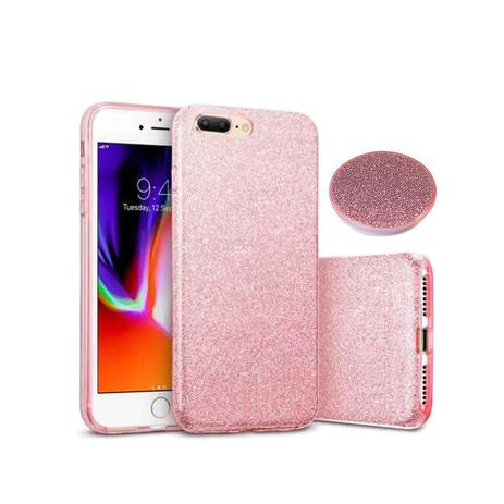 Capinha Case Glitter com Suporte de Dedo p/ Modelos Samsung - Wecase -  Glitter e Purpurina - Magazine Luiza