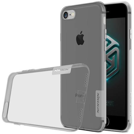 Capinha Case Iphone 7 / 8 Nillkin Nature Tpu Original Fumê Menor preço em Capinha Case Iphone 7 / 8 Nillkin Nature Tpu Original Fumê