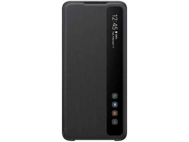 Capinha de Celular para S20 Ultra Samsung - Protetora Clear View Preta Original é boa?