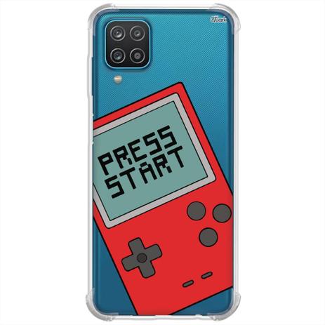 Capinha p/ galaxy a12 (2055) geek press start - Quarkcase - Capinha de  Celular - Magazine Luiza