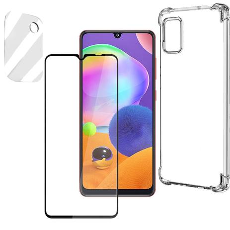 Capinha + Película 3D + Protetor Camera Vidro Galaxy A31 - YL EXPLOITER -  Kit Capinha e Película para Celular - Magazine Luiza