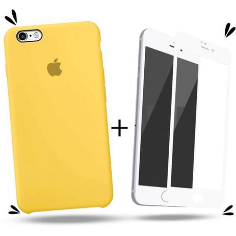 Capinha + Película de Vidro 3D Compatível Com iPhone 6 / 6S - Select - Kit  Capinha e Película para Celular - Magazine Luiza